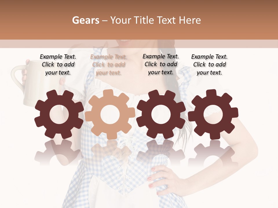 Dirndel Sexy Fest PowerPoint Template