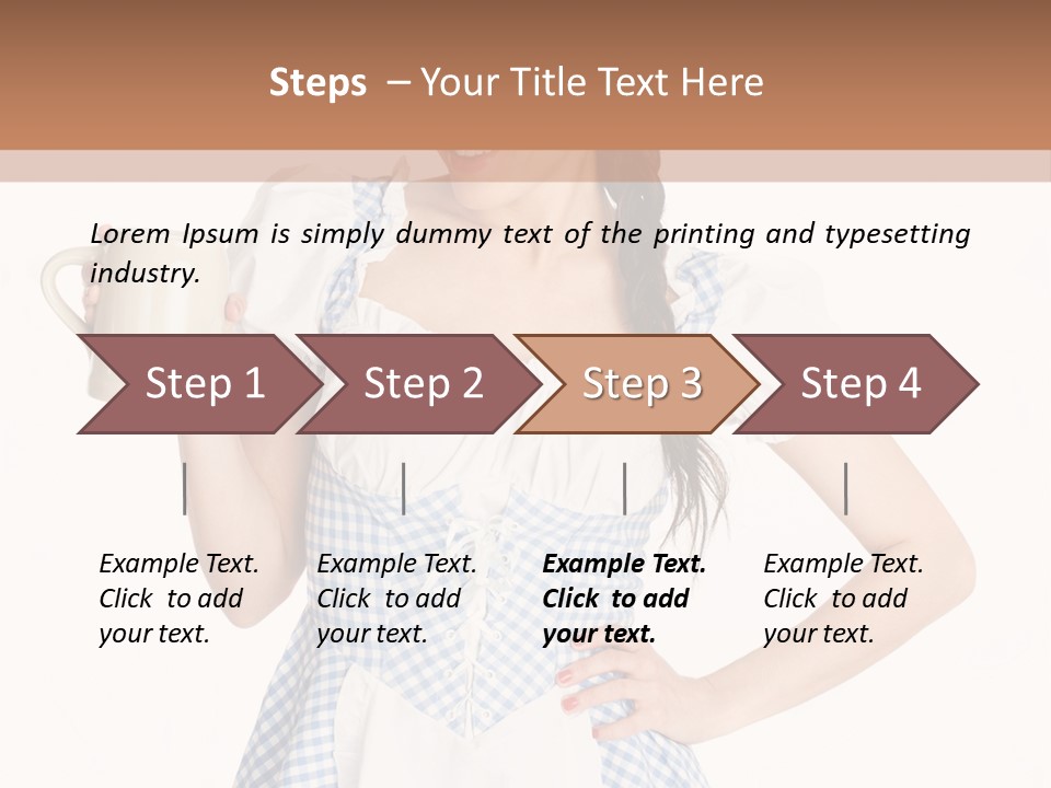 Dirndel Sexy Fest PowerPoint Template