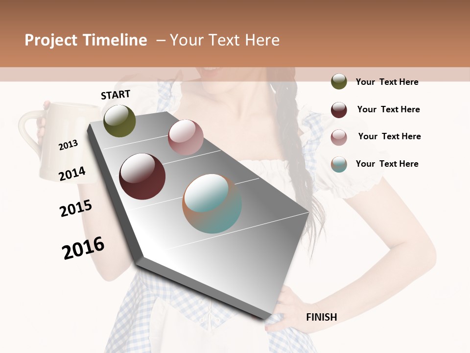 Dirndel Sexy Fest PowerPoint Template