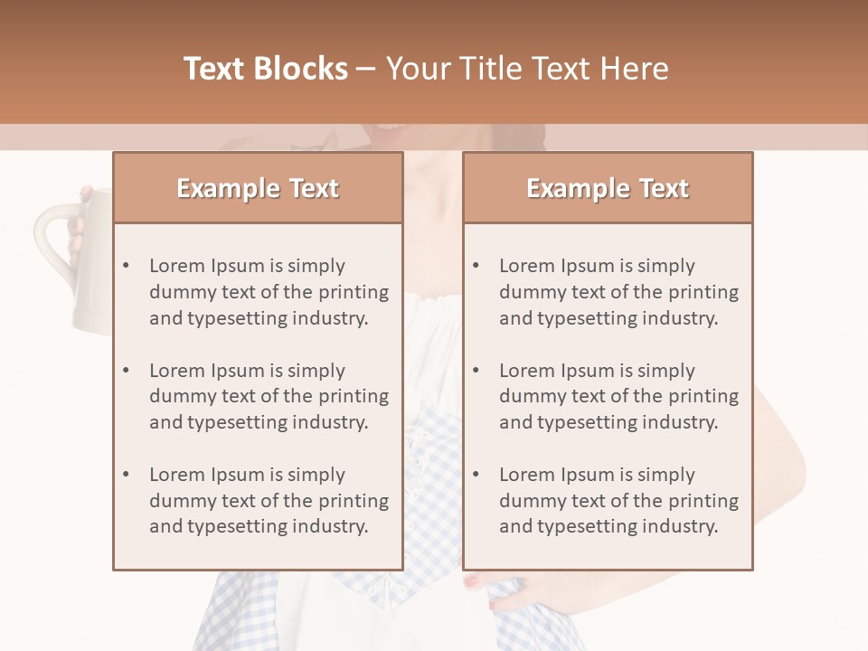 Dirndel Sexy Fest PowerPoint Template