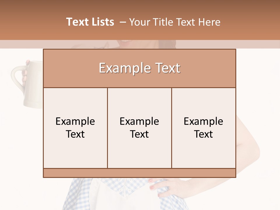 Dirndel Sexy Fest PowerPoint Template