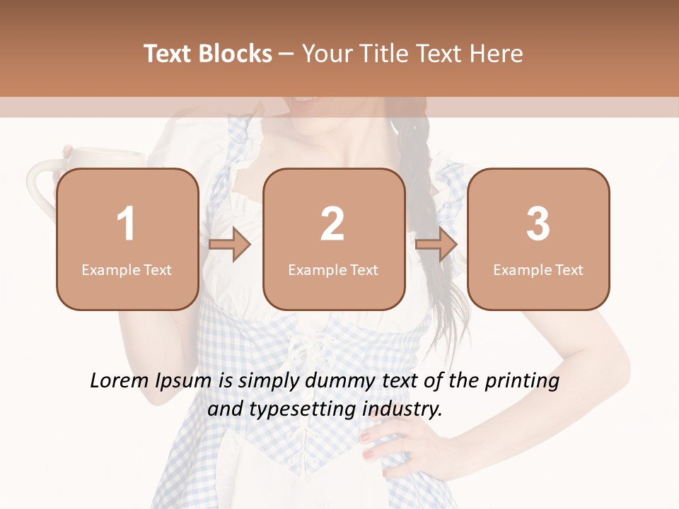 Dirndel Sexy Fest PowerPoint Template