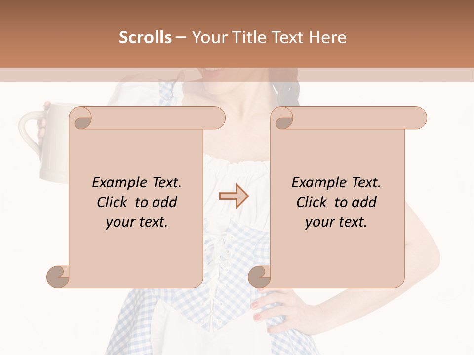 Dirndel Sexy Fest PowerPoint Template