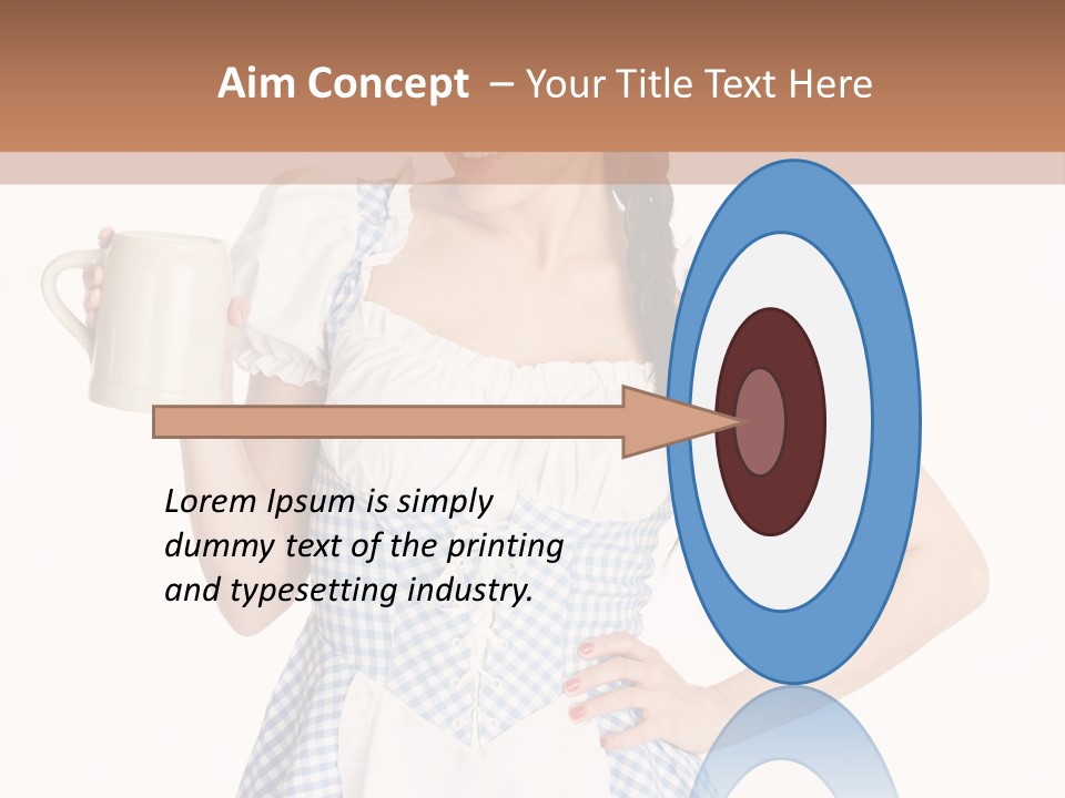 Dirndel Sexy Fest PowerPoint Template