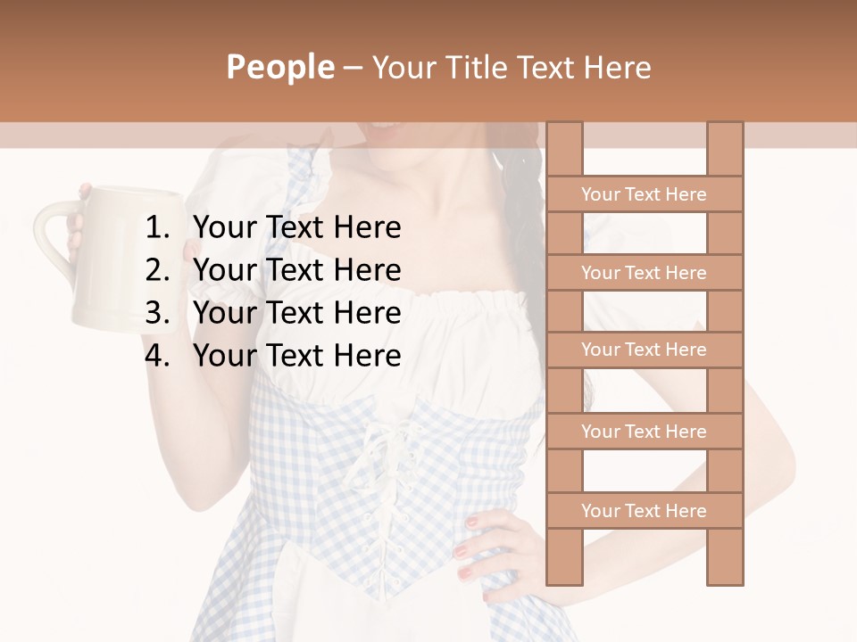 Dirndel Sexy Fest PowerPoint Template