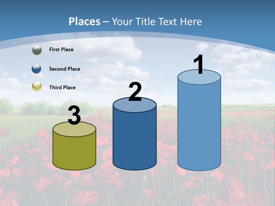 Multi Colored Beauty In Nature Sky PowerPoint Template