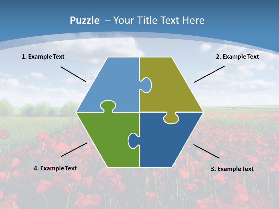 Multi Colored Beauty In Nature Sky PowerPoint Template