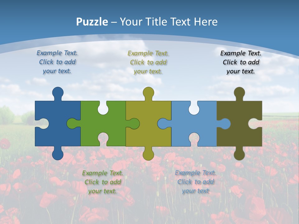 Multi Colored Beauty In Nature Sky PowerPoint Template