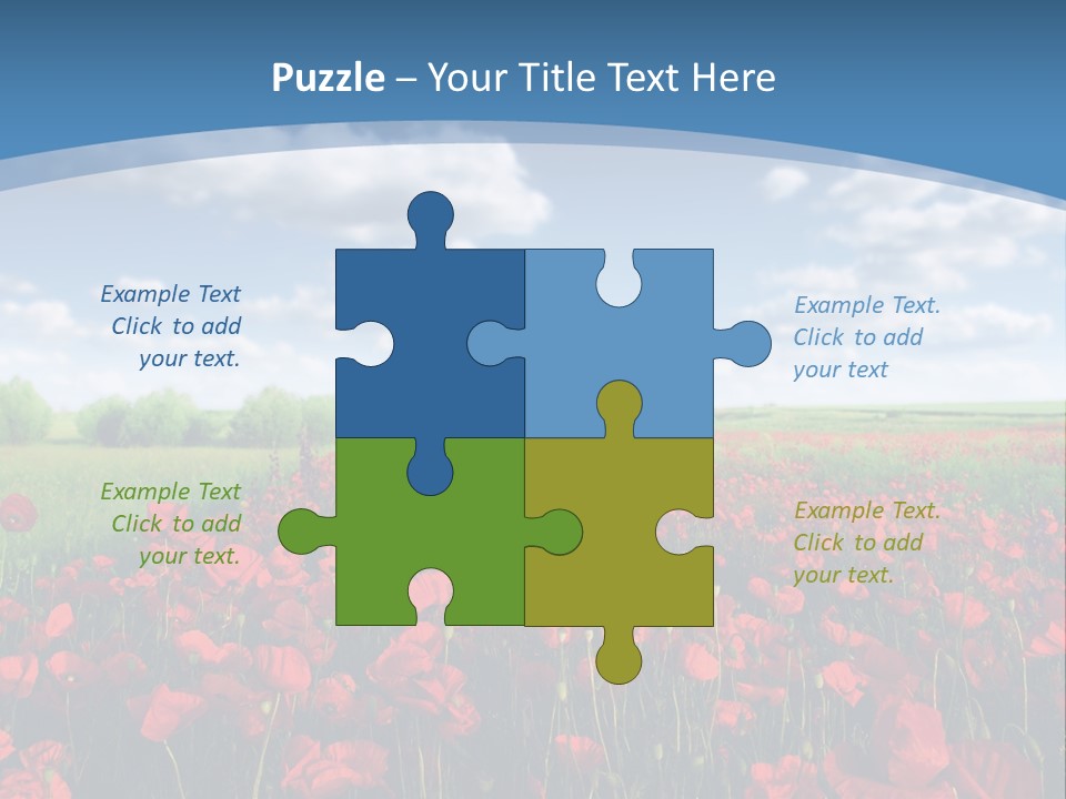 Multi Colored Beauty In Nature Sky PowerPoint Template