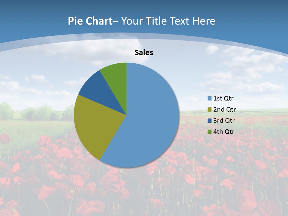 Multi Colored Beauty In Nature Sky PowerPoint Template