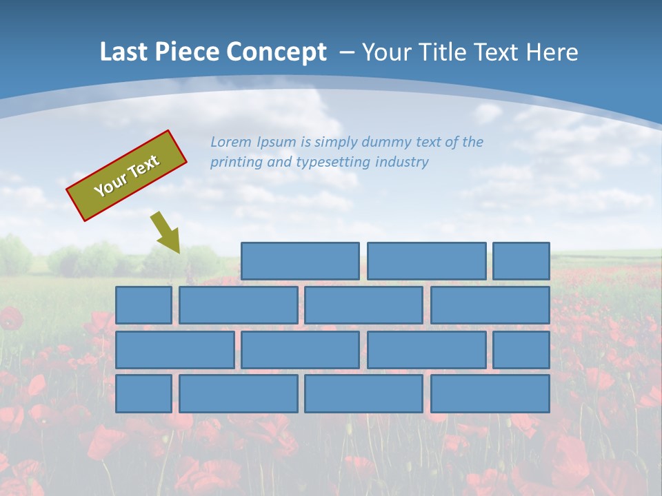 Multi Colored Beauty In Nature Sky PowerPoint Template