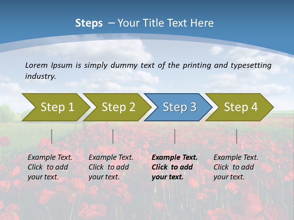Multi Colored Beauty In Nature Sky PowerPoint Template