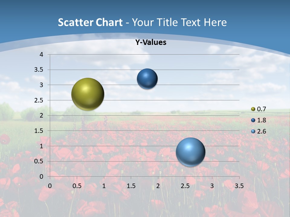 Multi Colored Beauty In Nature Sky PowerPoint Template