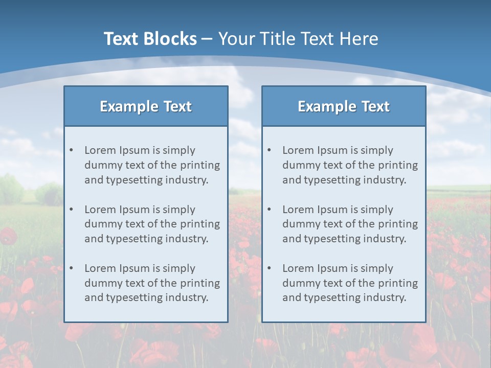 Multi Colored Beauty In Nature Sky PowerPoint Template