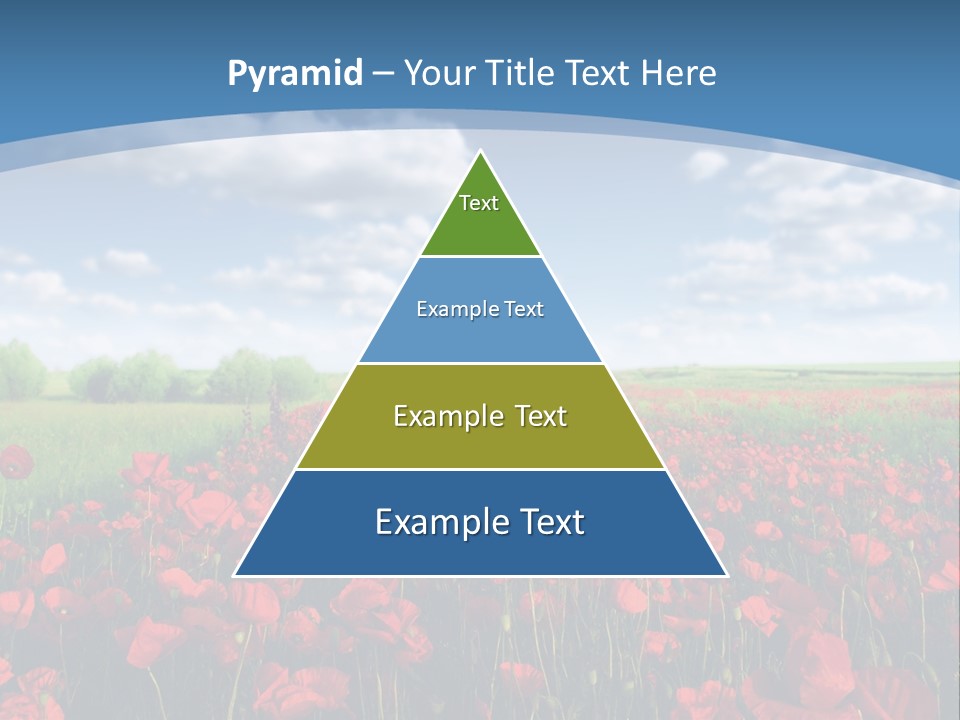 Multi Colored Beauty In Nature Sky PowerPoint Template