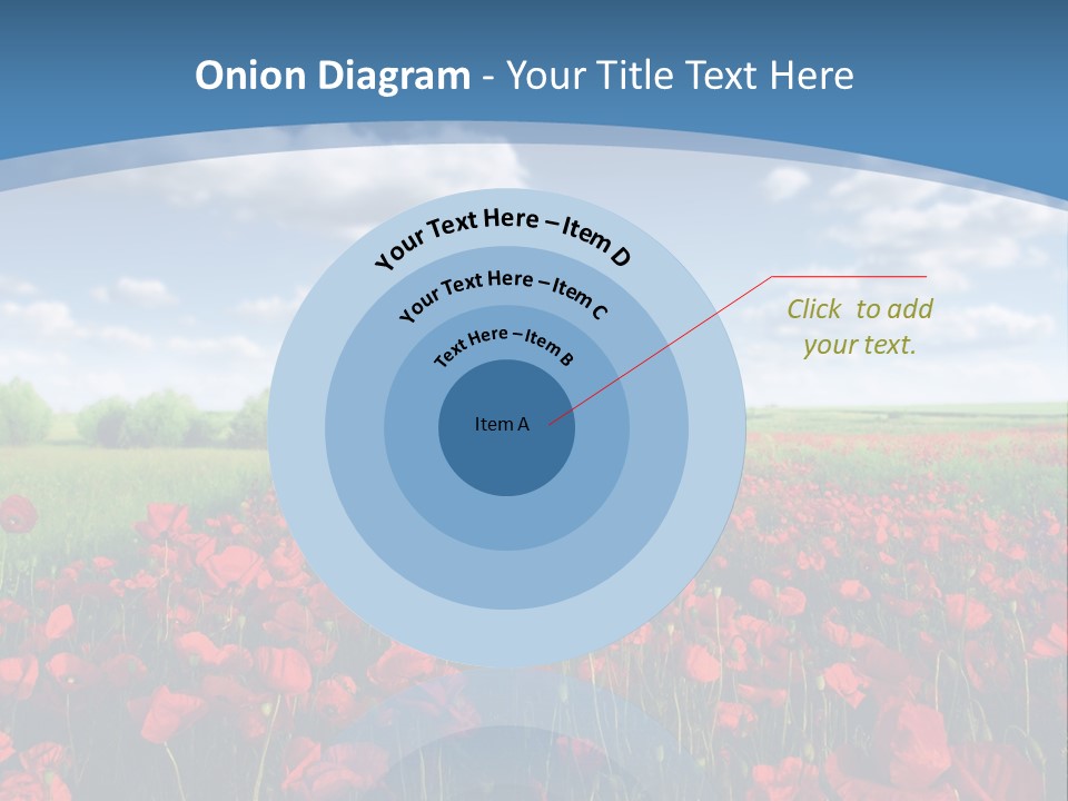 Multi Colored Beauty In Nature Sky PowerPoint Template