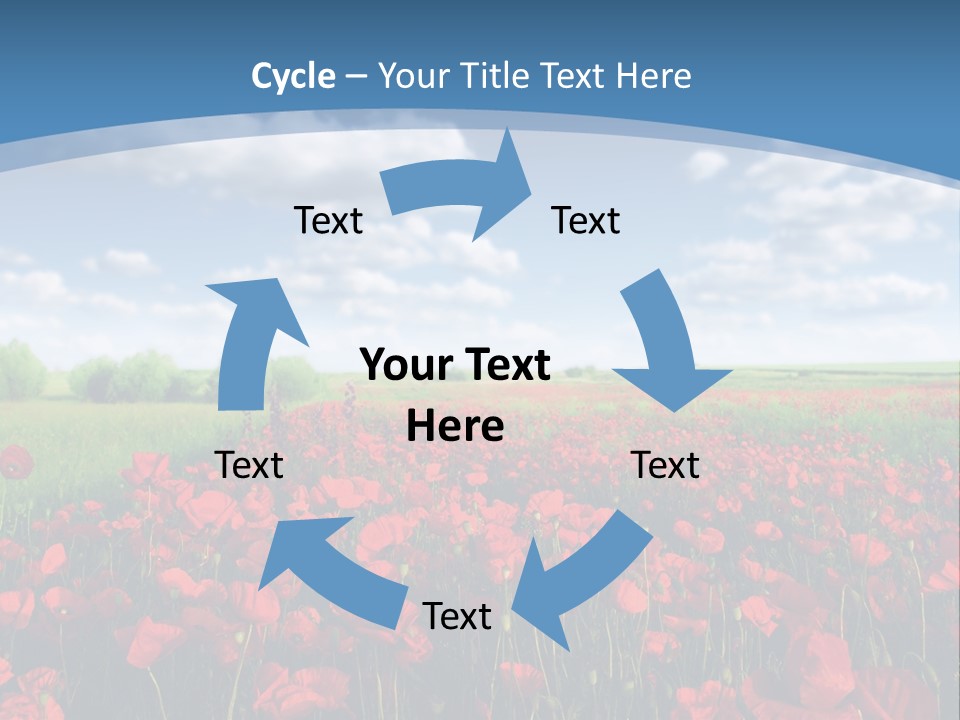 Multi Colored Beauty In Nature Sky PowerPoint Template