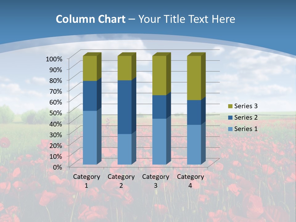 Multi Colored Beauty In Nature Sky PowerPoint Template