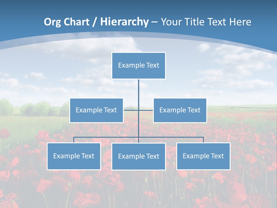 Multi Colored Beauty In Nature Sky PowerPoint Template