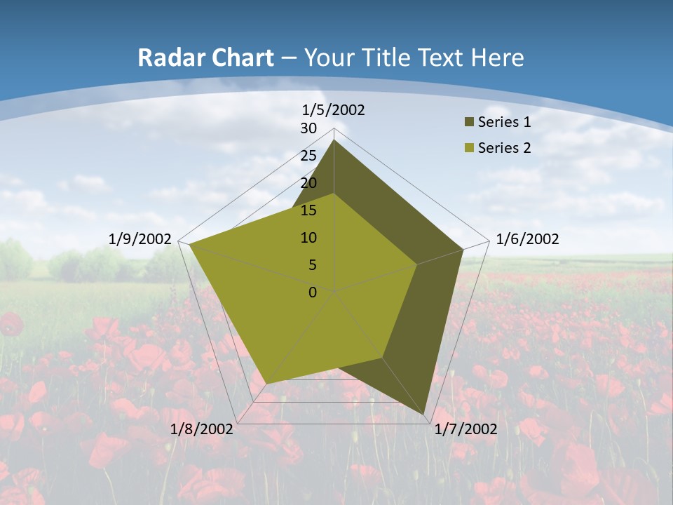 Multi Colored Beauty In Nature Sky PowerPoint Template