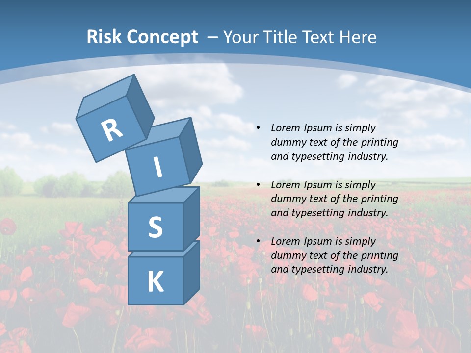 Multi Colored Beauty In Nature Sky PowerPoint Template