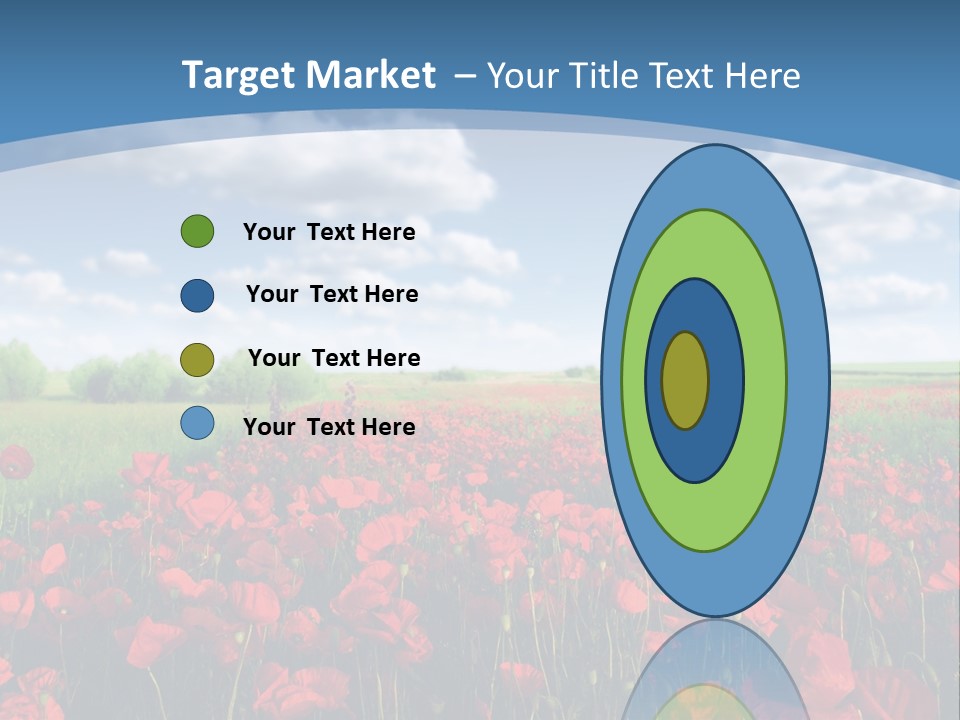 Multi Colored Beauty In Nature Sky PowerPoint Template