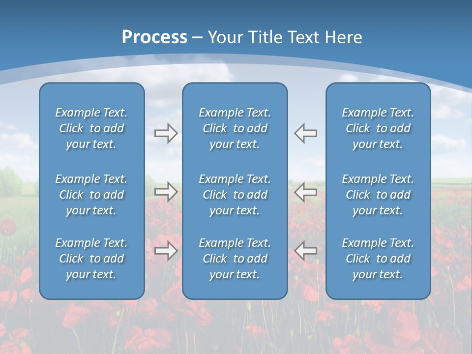 Multi Colored Beauty In Nature Sky PowerPoint Template