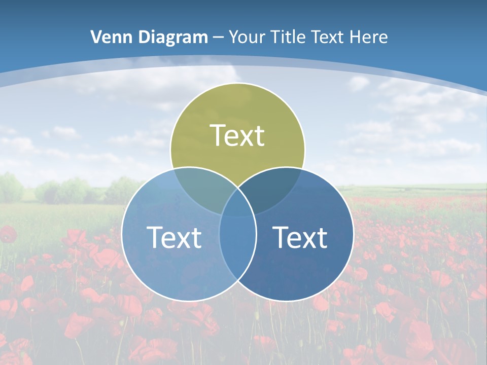 Multi Colored Beauty In Nature Sky PowerPoint Template