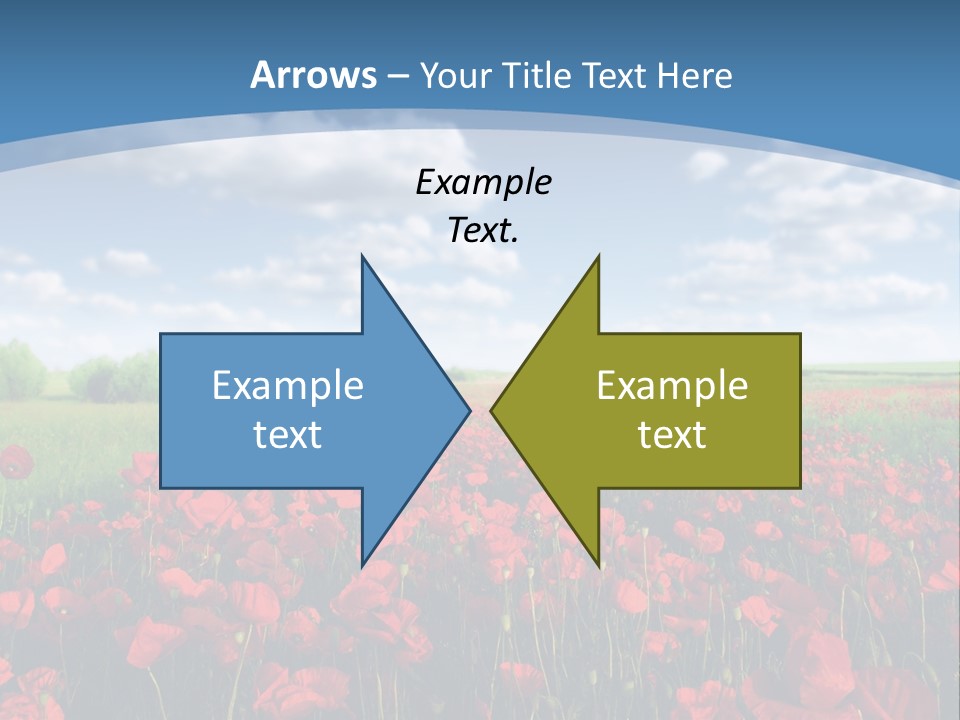 Multi Colored Beauty In Nature Sky PowerPoint Template