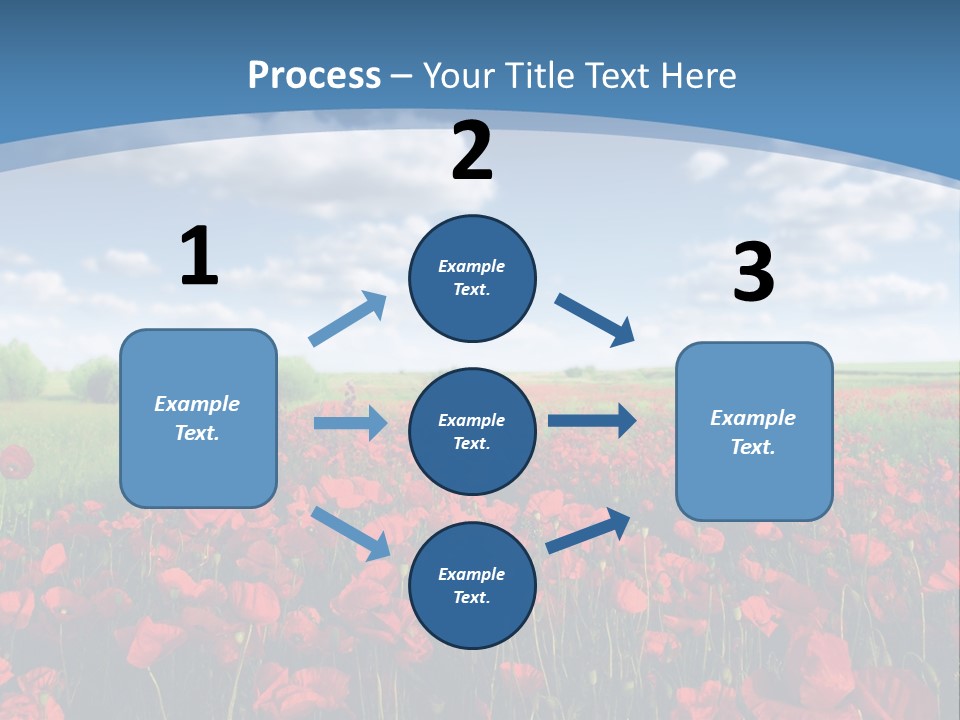 Multi Colored Beauty In Nature Sky PowerPoint Template