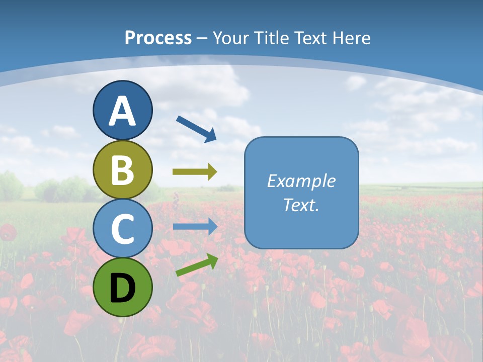 Multi Colored Beauty In Nature Sky PowerPoint Template