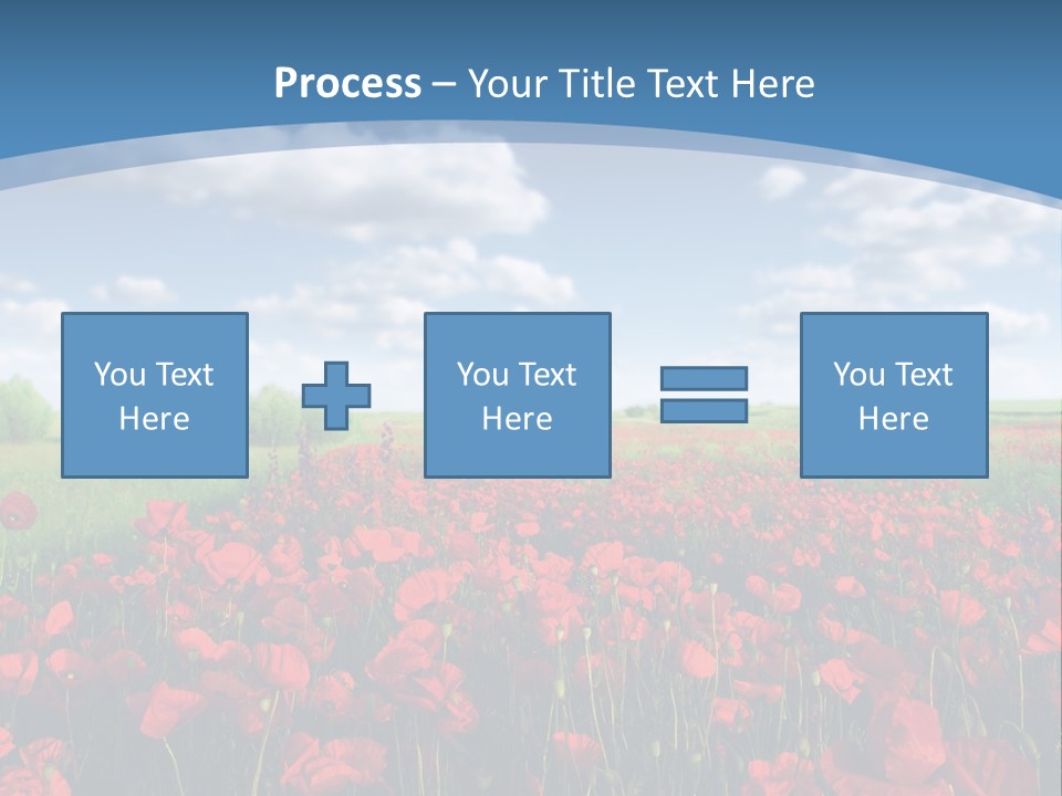 Multi Colored Beauty In Nature Sky PowerPoint Template