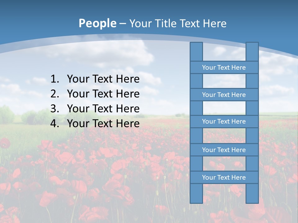 Multi Colored Beauty In Nature Sky PowerPoint Template