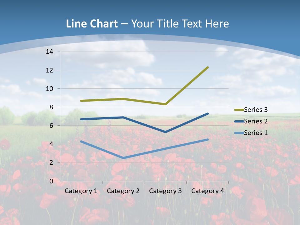 Multi Colored Beauty In Nature Sky PowerPoint Template