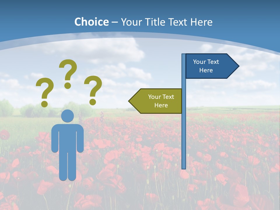 Multi Colored Beauty In Nature Sky PowerPoint Template