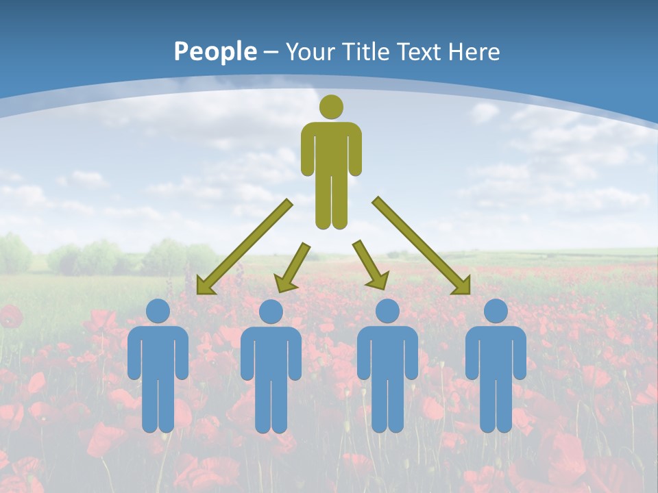 Multi Colored Beauty In Nature Sky PowerPoint Template