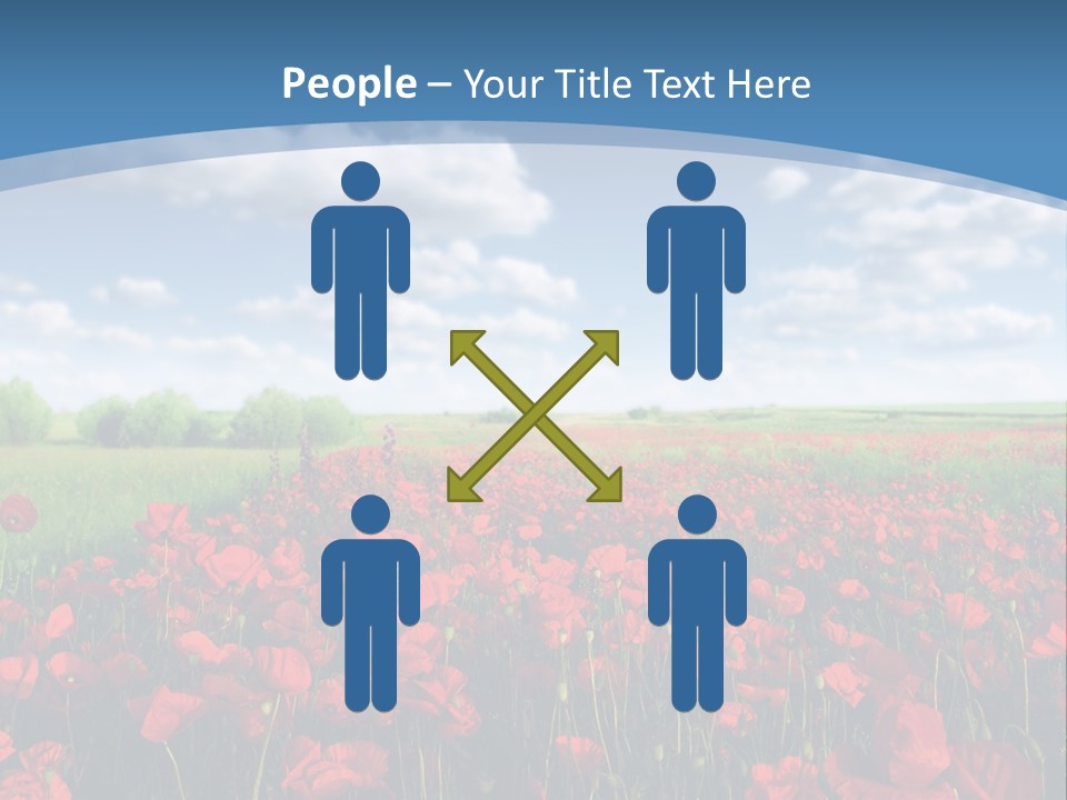 Multi Colored Beauty In Nature Sky PowerPoint Template