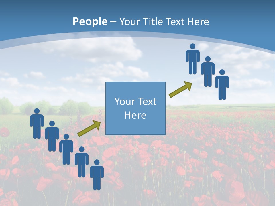 Multi Colored Beauty In Nature Sky PowerPoint Template