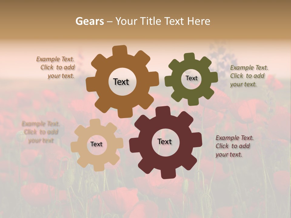 Leaf Rural Landscape PowerPoint Template