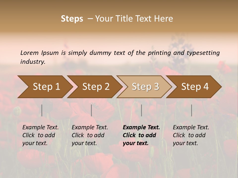 Leaf Rural Landscape PowerPoint Template