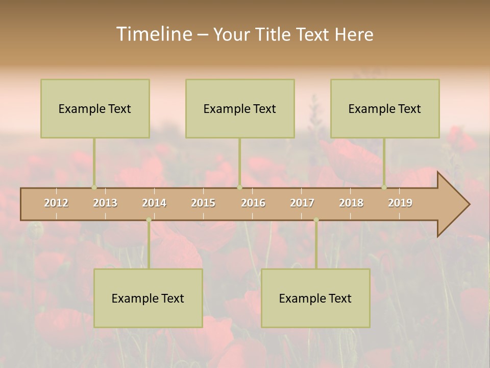 Leaf Rural Landscape PowerPoint Template