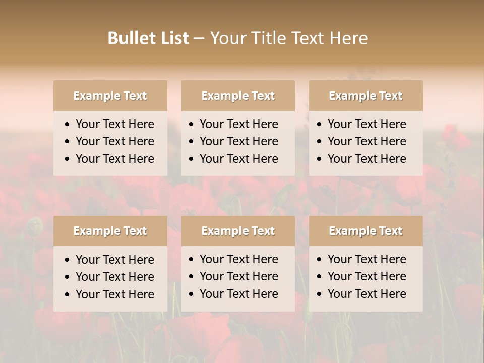 Leaf Rural Landscape PowerPoint Template