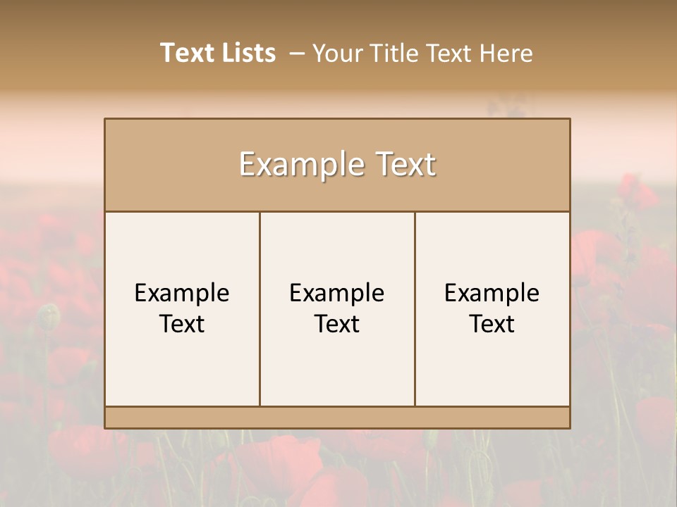Leaf Rural Landscape PowerPoint Template