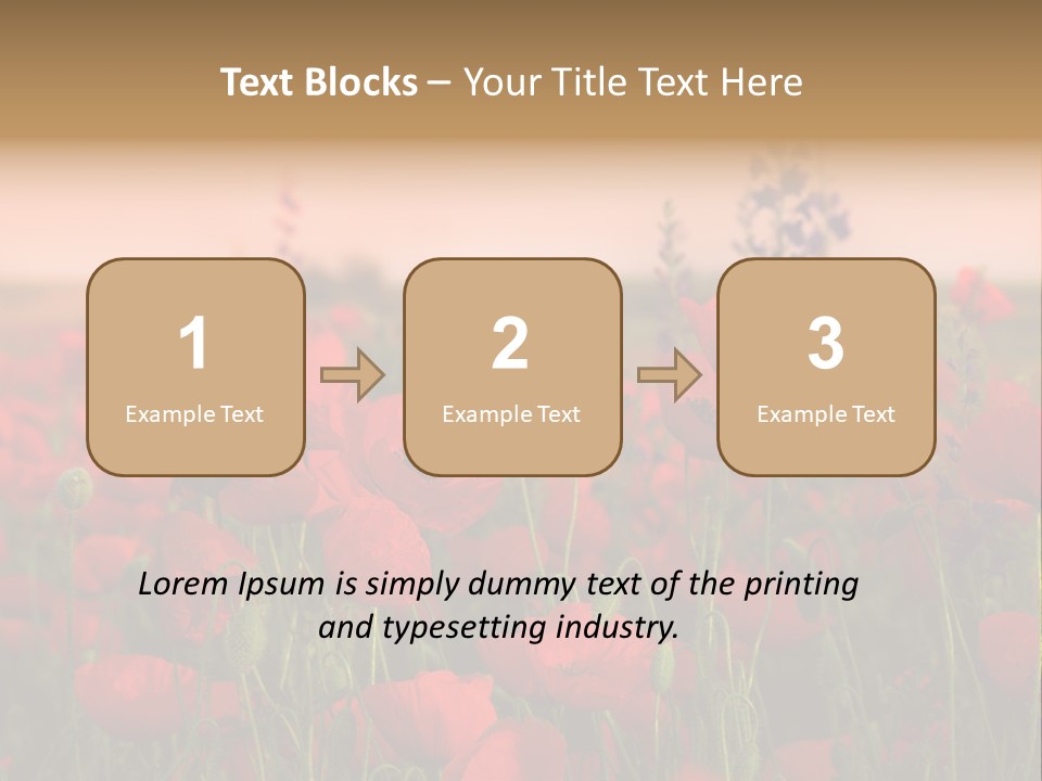 Leaf Rural Landscape PowerPoint Template