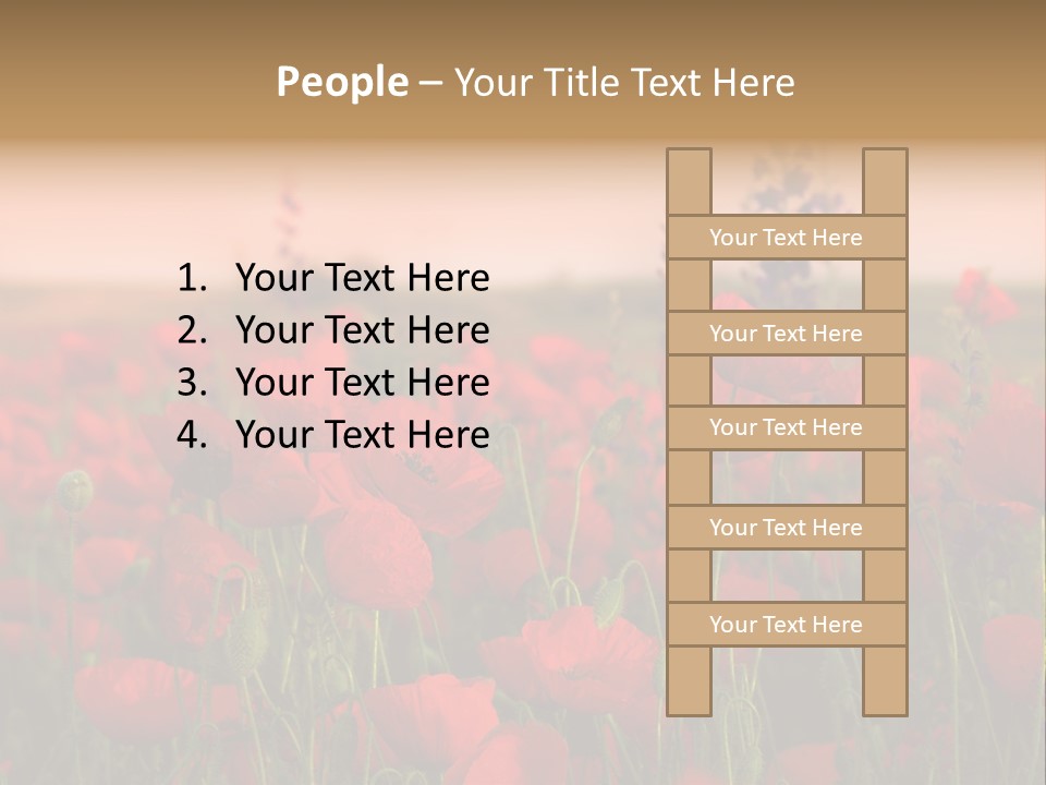 Leaf Rural Landscape PowerPoint Template