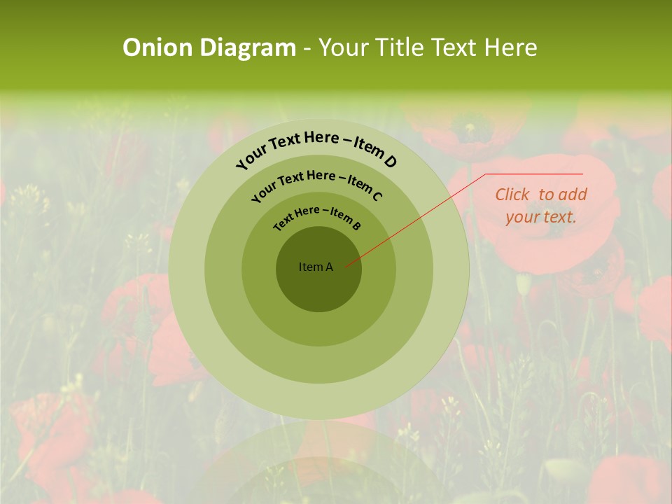 Landscape Sunrise Grass PowerPoint Template