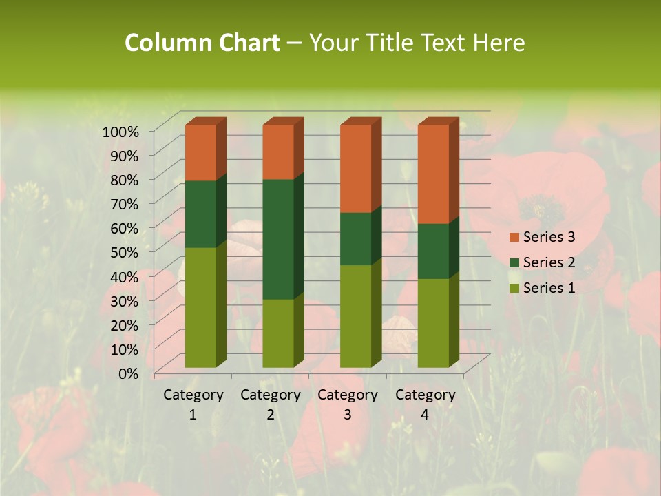 Landscape Sunrise Grass PowerPoint Template