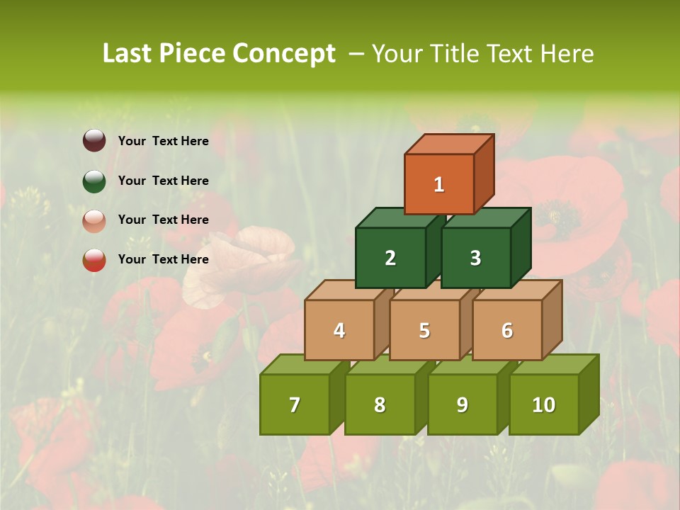 Landscape Sunrise Grass PowerPoint Template