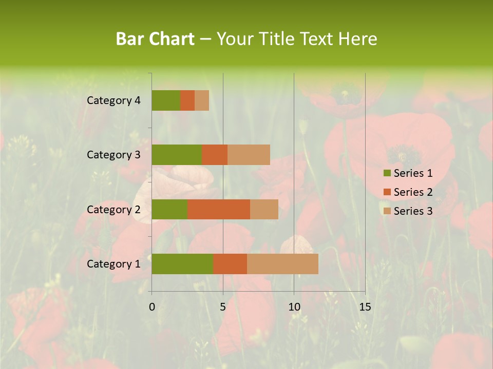 Landscape Sunrise Grass PowerPoint Template