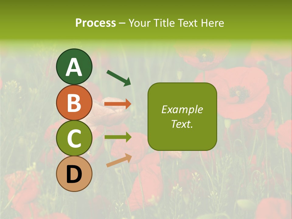 Landscape Sunrise Grass PowerPoint Template